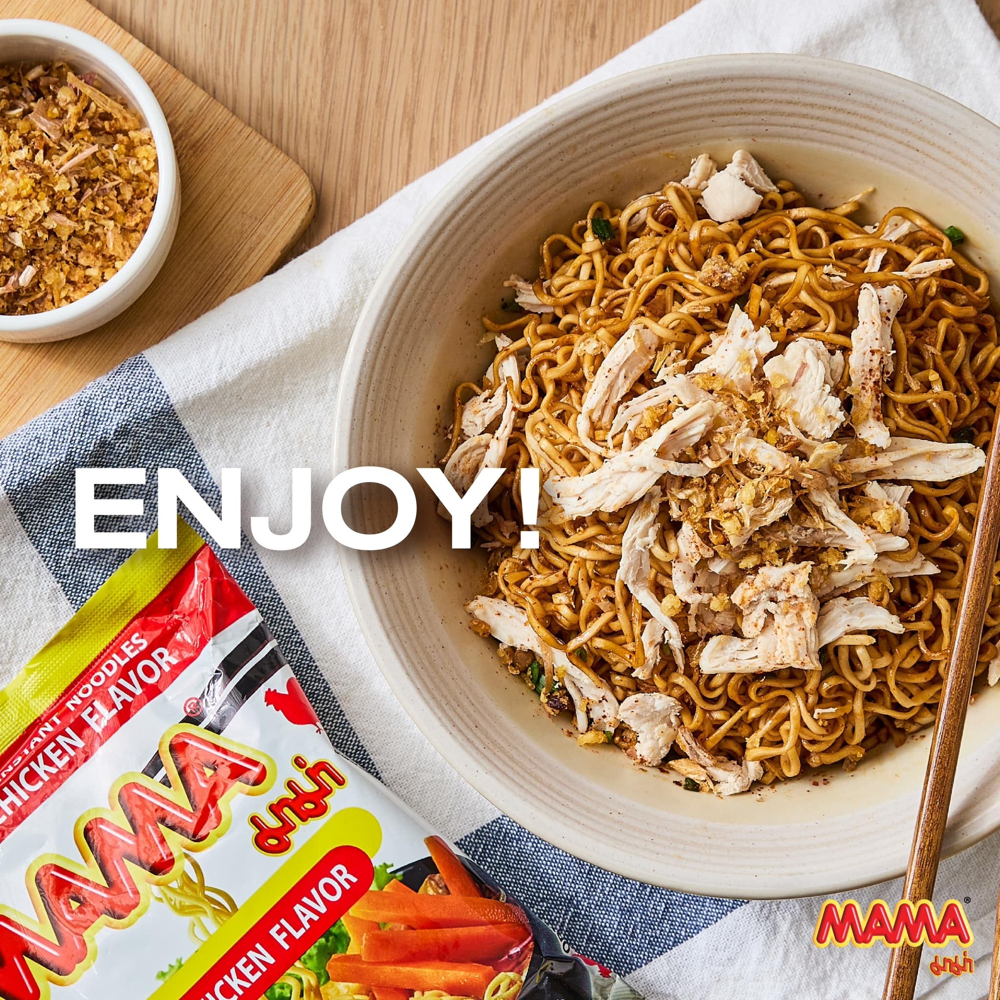 MAMA Instantnudeln, Huhn 55g มาม่า รส ซุปไก่