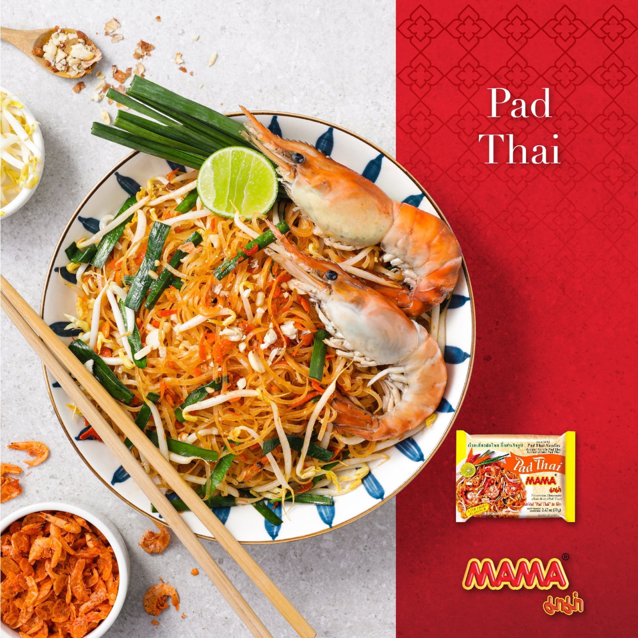 MAMA Instantreisnudeln Pad Thai 70 g มาม่า ผัดไทย