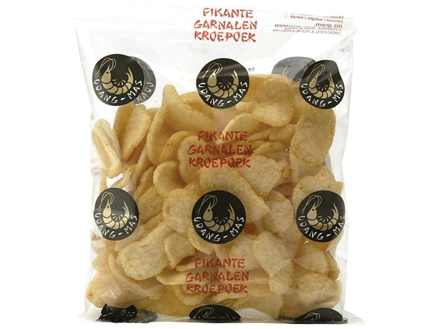 Udang Mas Würzige Garnelenchips 80 g ข้าวเกรียบกุ้ง รสเผ็ด