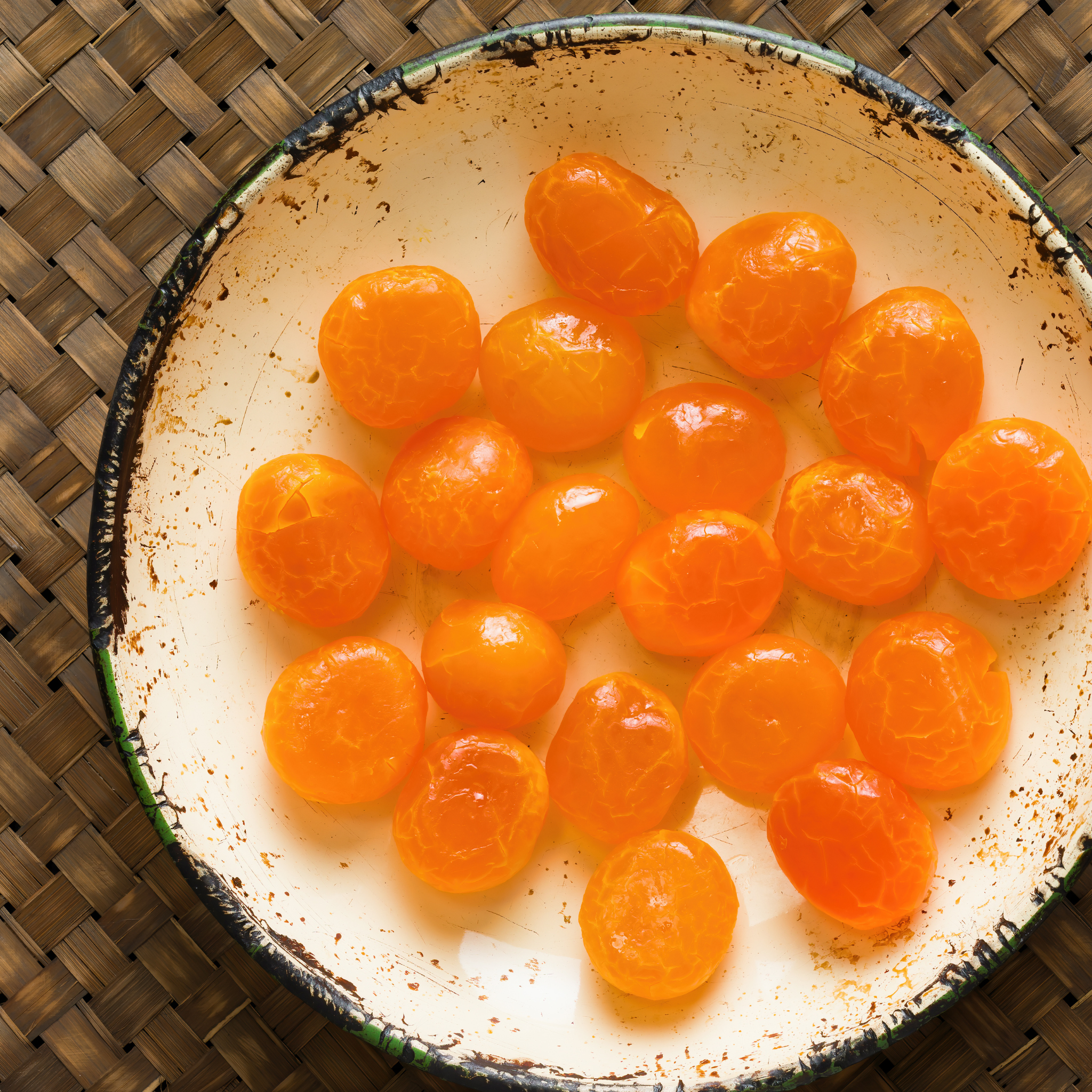 GOOSUN  Duck Egg Yolk Salted 12 PCS ไข่แดงเค็ม ไข่เค็ม (ไข่แดงล้วน)