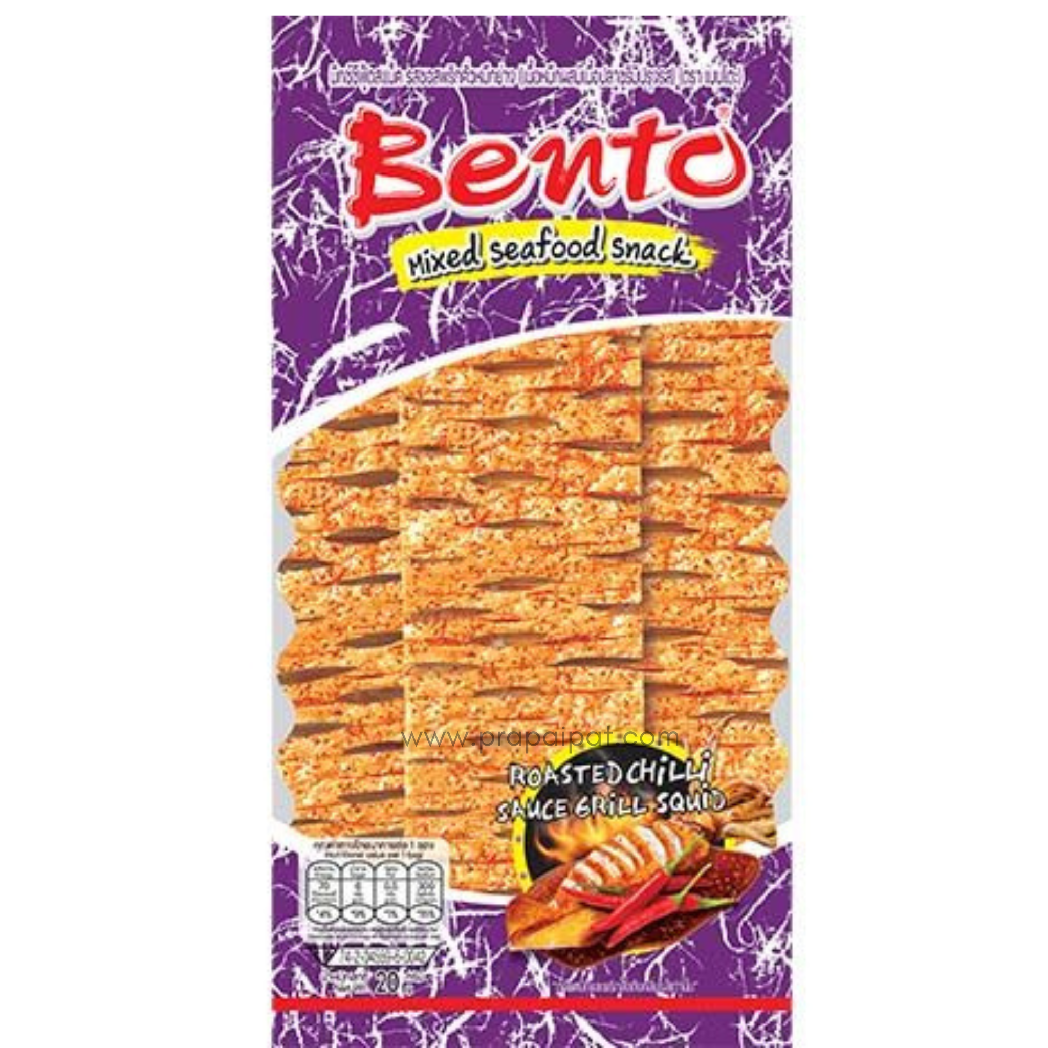 BENTO  Squid Snack Grilled Squid & Chili Sauce 20 g