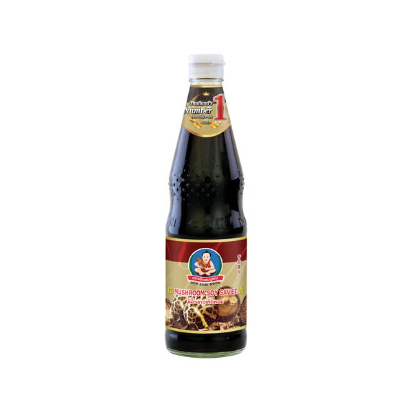 Soy Sauce Mushrooms DEKSOMBOON ซีอิ๊วขาว เห็ดหอม ตราเด็กสมบูรณ์