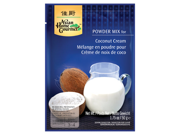 Instant Kokoscreme Pulver Asian Home Gourmet 50 g กะทิผง
