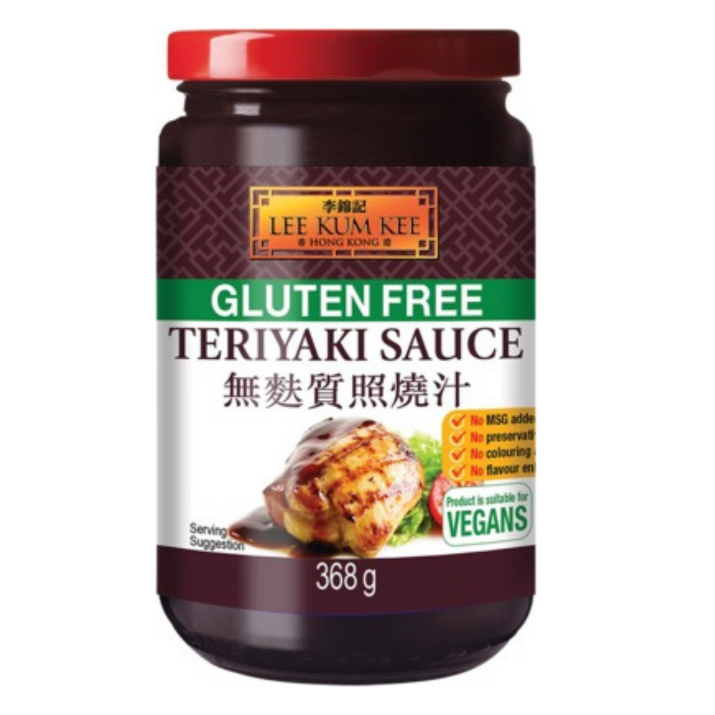 Lee Kum Kee LKK Teriyaki Sauce glutenfrei 368 gram ซอสเทริยากิ สไตล์จีน
