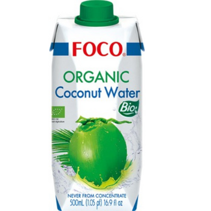 FOCO Bio Kokosnusswasser น้ำมะพร้าว ออแกนิค