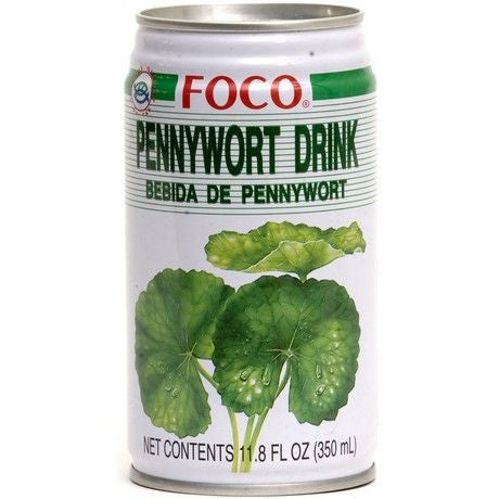 FOCO - Pennywort Getränk 350 ml น้ำ ใบบัวบก (inkl. 0,25 € DPG Pfand)