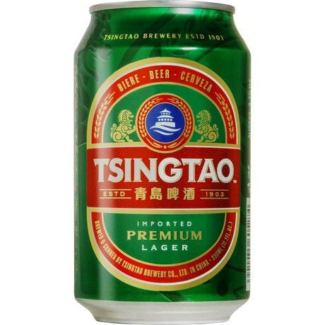 TSINGTAO beer 4.7% Alc. - 330 ml (including deposit 0.25 €)