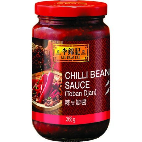 Lee Kum Kee LKK Chili- & Bohnensoße Toban Djan  368 g พริกแดงบดผสมเต้าเจี๊ยว