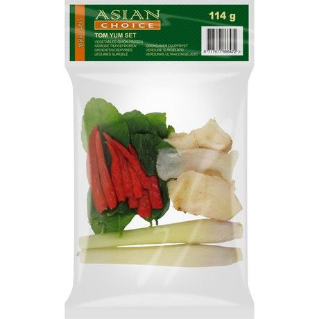 ASIAN CHOICE  Gemüse Tom Yum-Set 114 gram ❄️📍📌 Tiefkühlprodukt