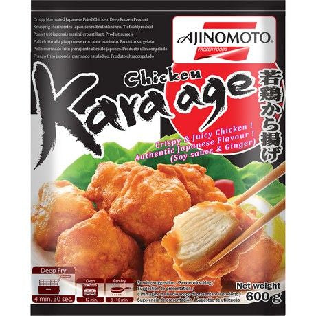 AJINOMOTO  Hühnchen Kara-Age 600 gram ไก่ คาราเกะ ❄️📍📌 Tiefkühlprodukt