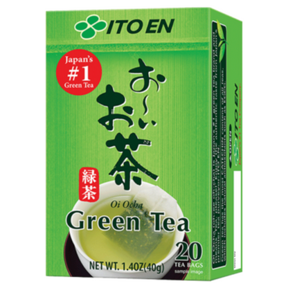 ITOEN Ocha Green Tea tea bags in a sachet of 40 grams