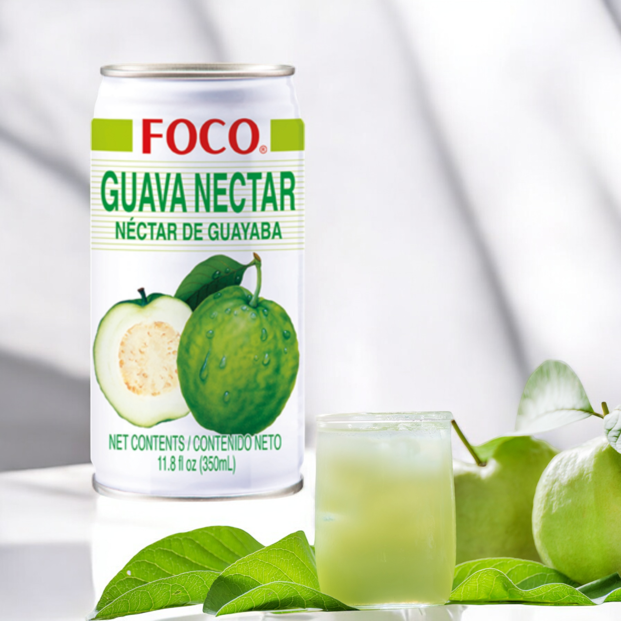 FOCO Guavengetränk, Dose 350 ml, (inkl. 0,25 € DPG Pfand) น้ำฝรั่ง