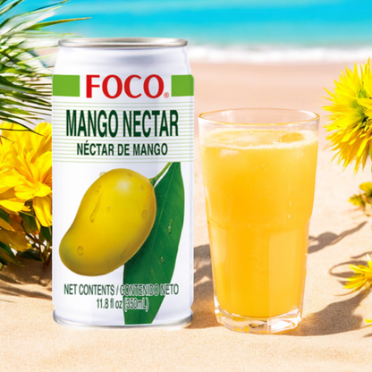 FOCO Mangogetränk, Dose, (inkl. 0,25 € Einwegpfand) น้ำมะม่วง
