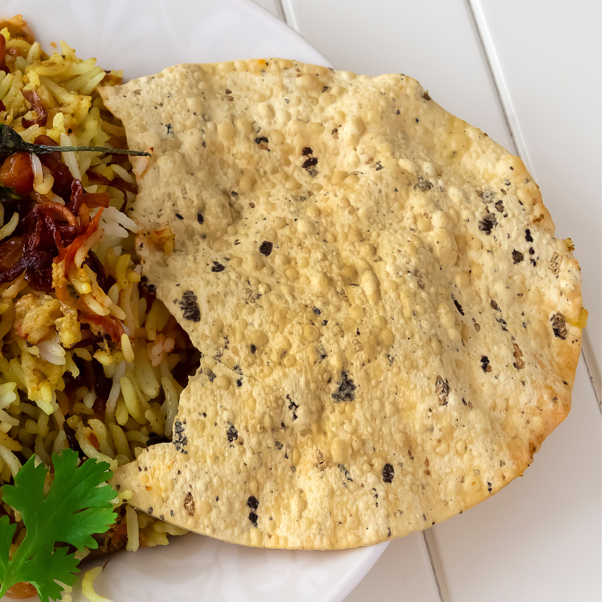 Pappadums plain 200 g