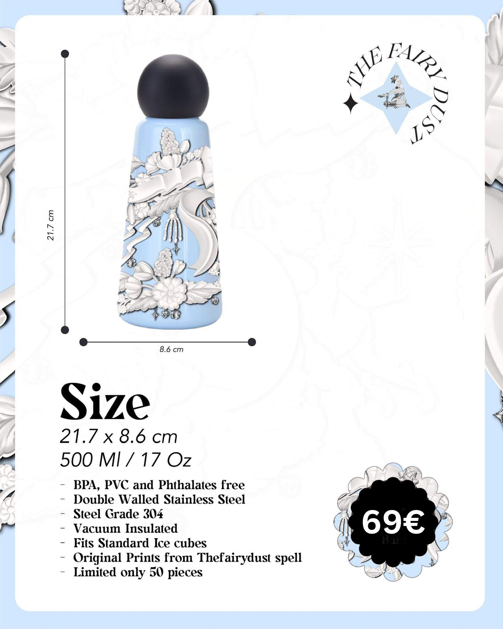 The Fairy Dust Spell Cold and Hot Bottle (Limited edition)