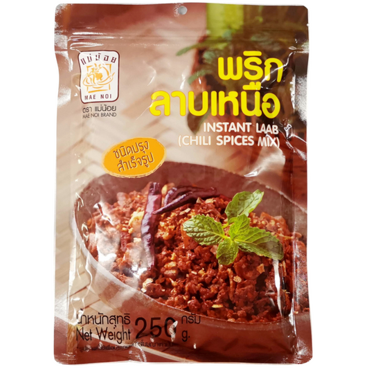 Mae Noi - Instant Laab Chilli Spice Mix Thai Northern Style พริกลาบเหนือ ตรา แม่น้อย