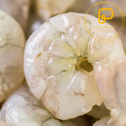 White Tiger Garnelen geschält 750 Gram กุ้งขาวลายเสือ แช่แข็ง แกะเปลือก