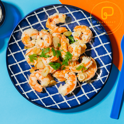 White Tiger Garnelen geschält 750 Gram กุ้งขาวลายเสือ แช่แข็ง แกะเปลือก