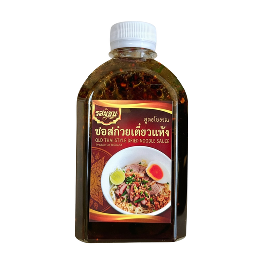 Rosniyom Old Thai Style Dried Noodle Sauce ซอสก๋วยเตี๋ยว รสนิยม 300 ml