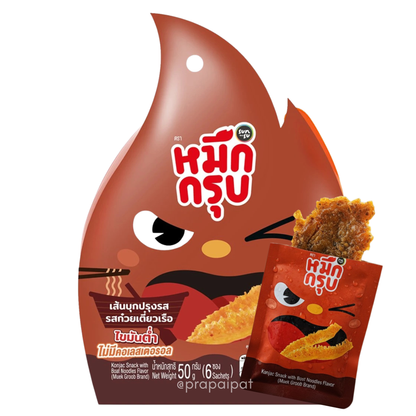 Click to select flavor 👉 Sunsu Muek Groop Konjac Snack 50 Gram กดดูเพื่อเลือกรสชาติ หมึกกรุบ ซันซุ