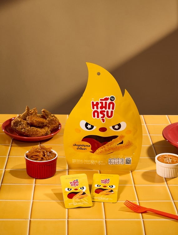 Click to select flavor 👉 Sunsu Muek Groop Konjac Snack 50 Gram กดดูเพื่อเลือกรสชาติ หมึกกรุบ ซันซุ