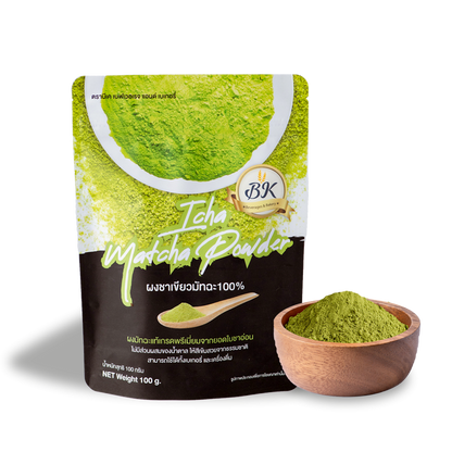 BK MATCHA POWDER 100g ผง มัทฉะ 100%