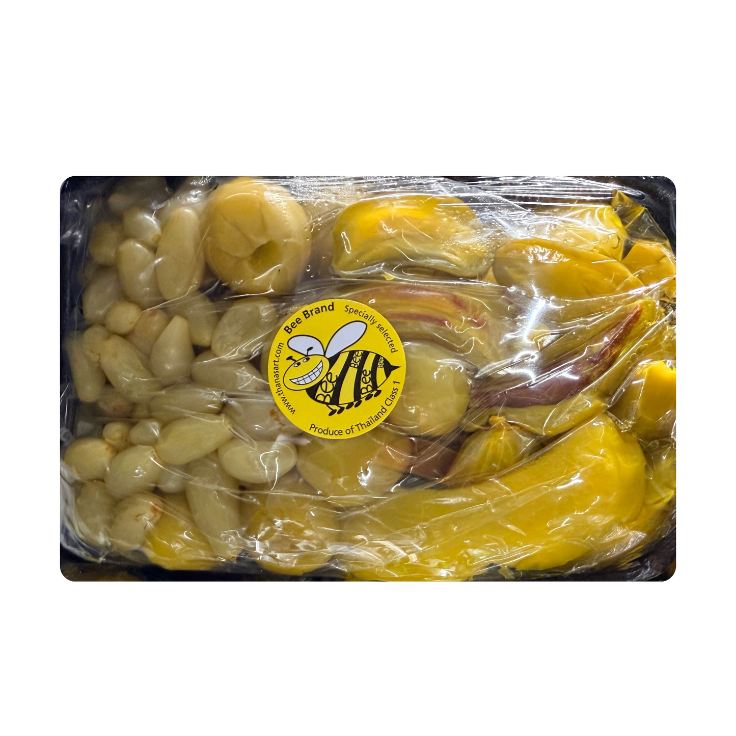 Eingelegte gemischte Früchte (4 Sorten) 500 g ผลไม้ดอง รวม