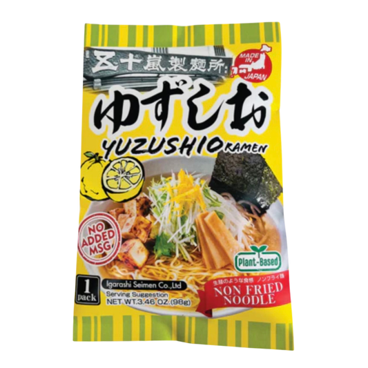 IGARASHI SEIMEN - Nudeln, Instant Ramen mit Yuzu Sauce - Yuzushio Ramen 98 g ราเมน ยูซุ