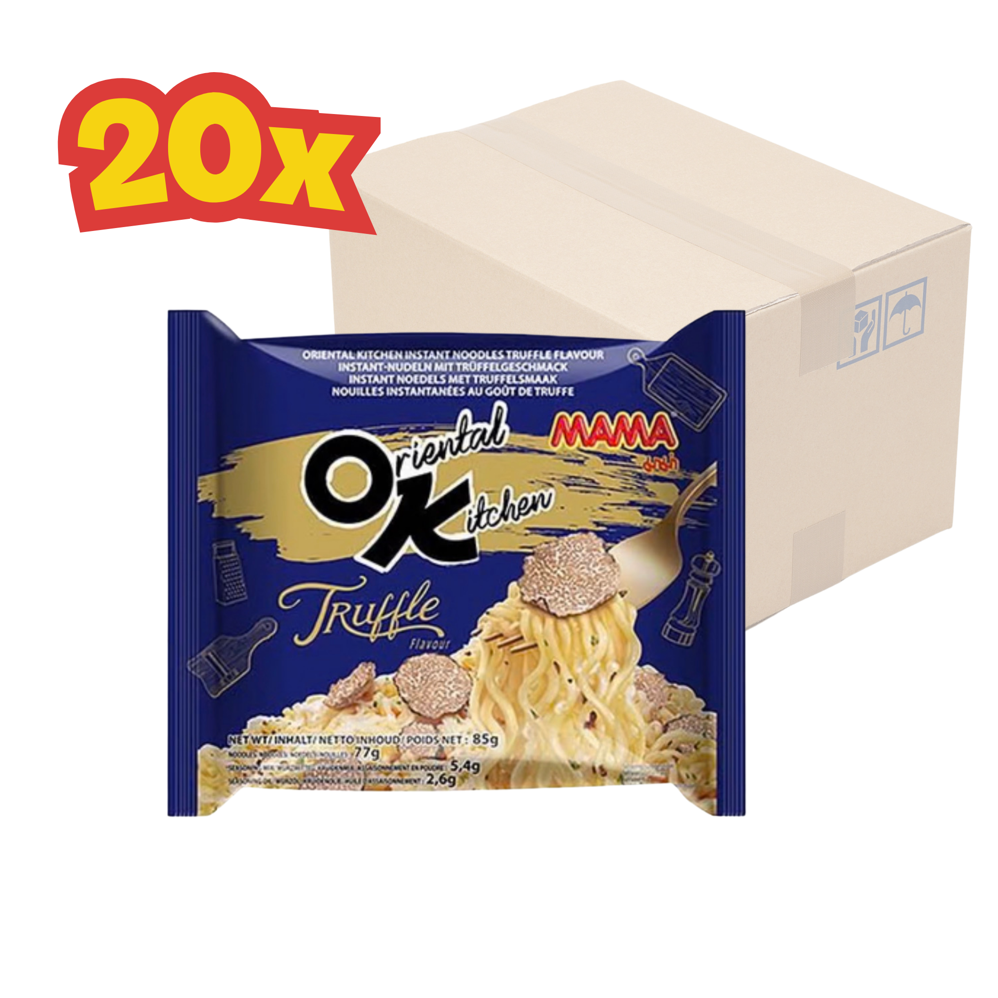 20X MAMA Instantnudeln Trüffel OK 85 g มาม่า เห็ด ทรัฟเฟิล