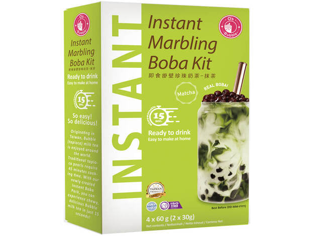 O's bubble - Instant Boba - 240 g ( 4 Packs) Bubble Tea Topioca ชาไข่มุกสำเร็จ