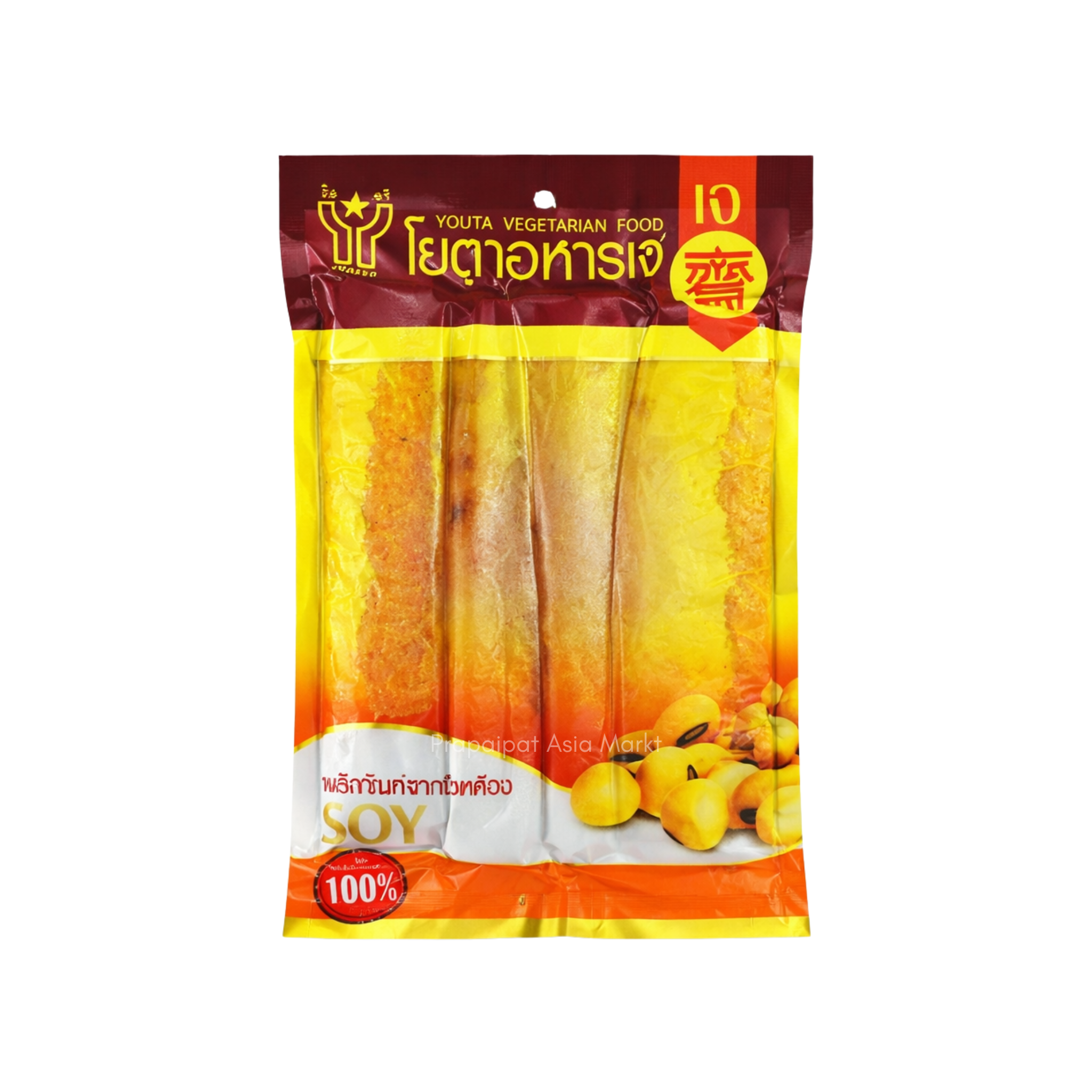 Youta Vegetation Pork Belly 500 g หมูสามชั้น เจ มังสวิรัติ