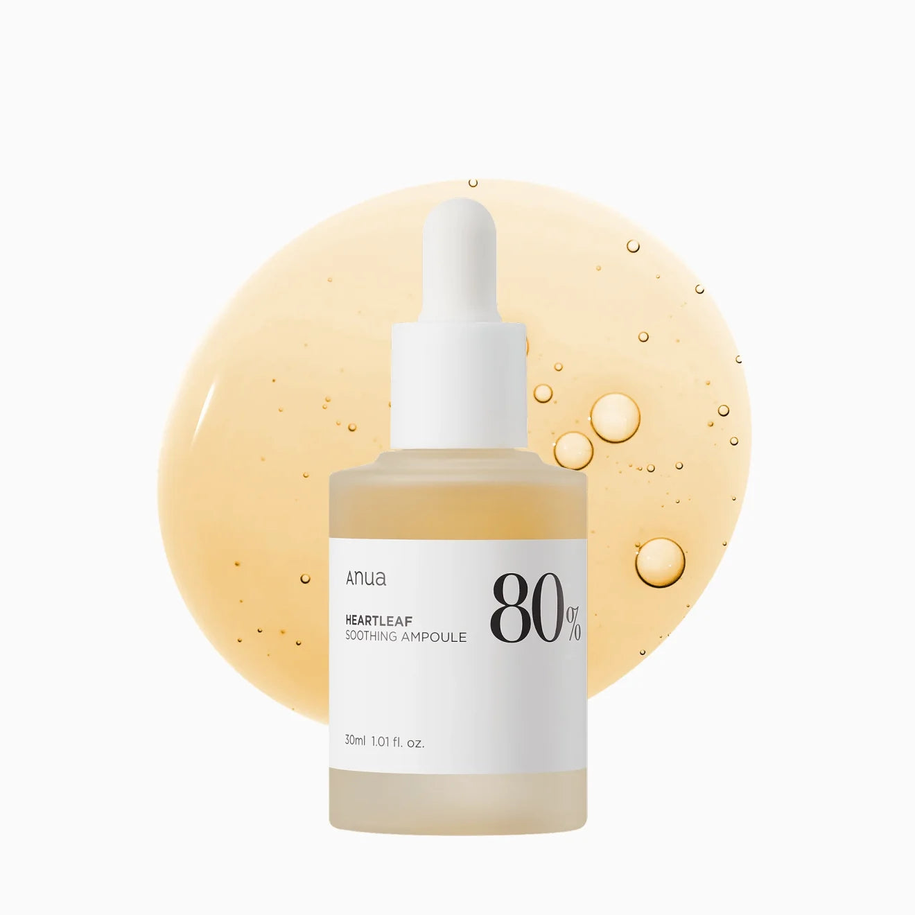 Anua – Heartleaf 80% Soothing Ampoule, 30ml