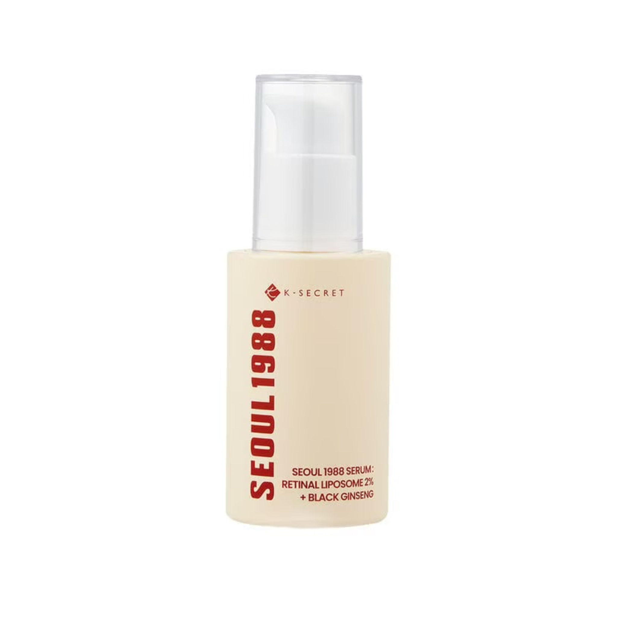 K-SECRET – SEOUL 1988 Serum: Retinal Liposome 2% + Black Ginseng, 30ml
