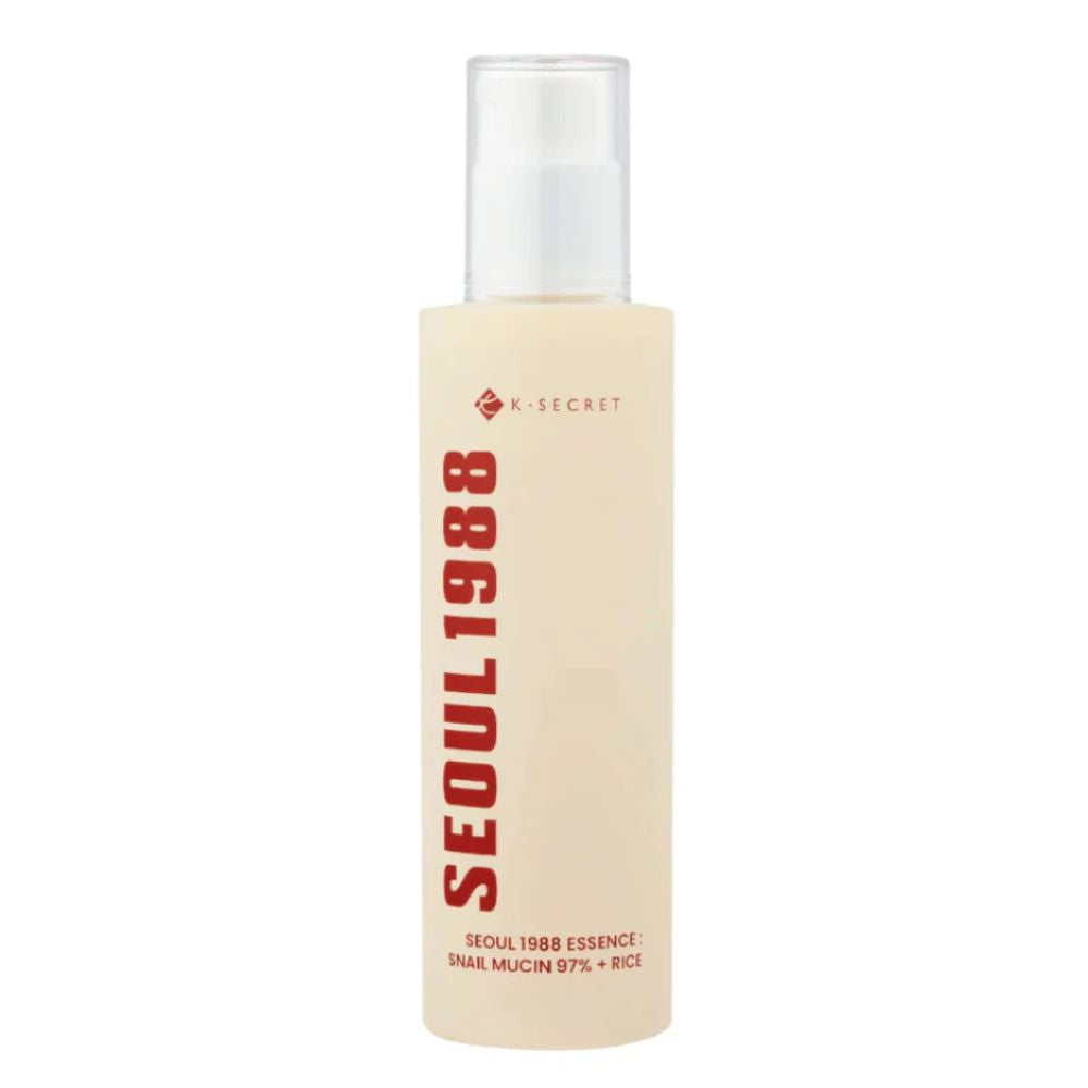 K-SECRET – SEOUL 1988 Essence: Snail Mucin 97% + Rice, 100ml