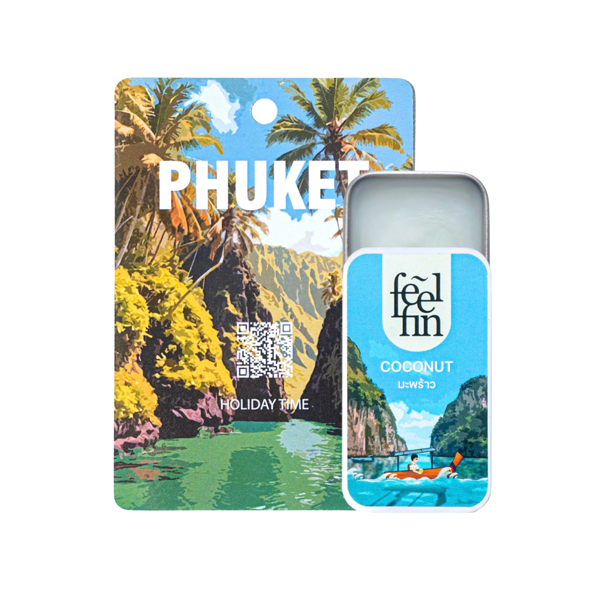 Feelfin Aromatic Slide Balm Thai Province Collection 10g