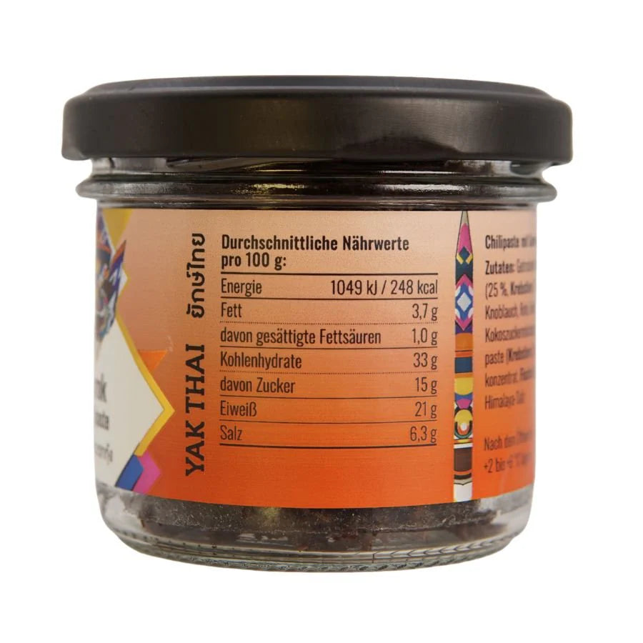 YAK THAI Shrimp Chili Paste - NAMPRIK NAROK GUNG 50 g
