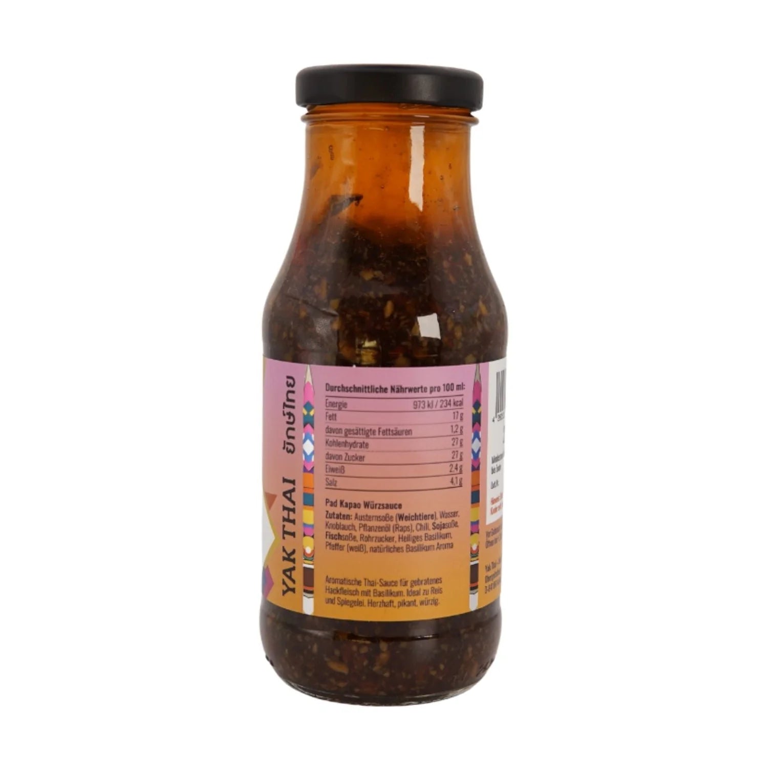 YAK THAI PAD KRAPAO WOK SAUCE ซอส ผัดกะเพรา 250 ml