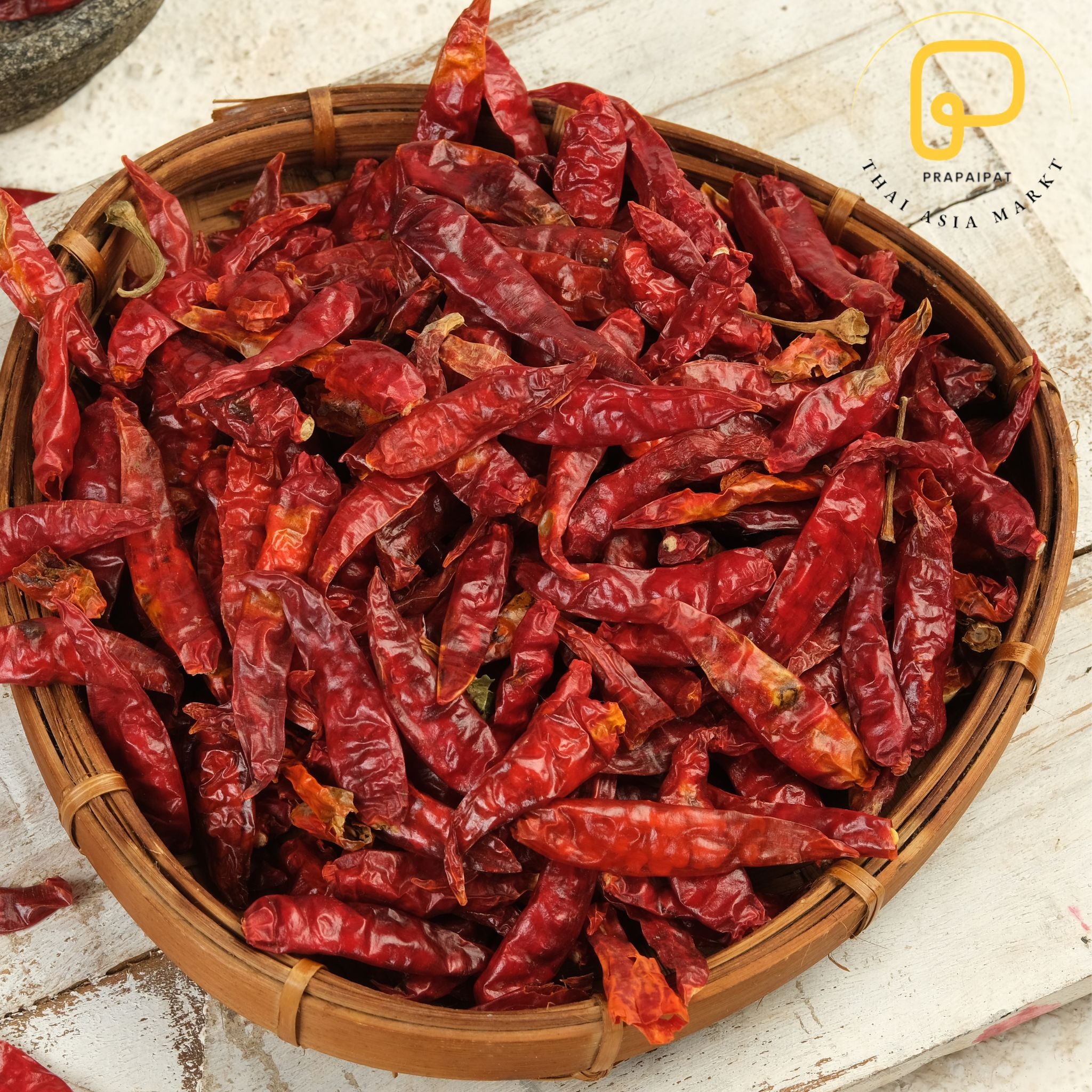 Thai Red Dried Chilli Spicy พริกแห้ง ไทย เผ็ด