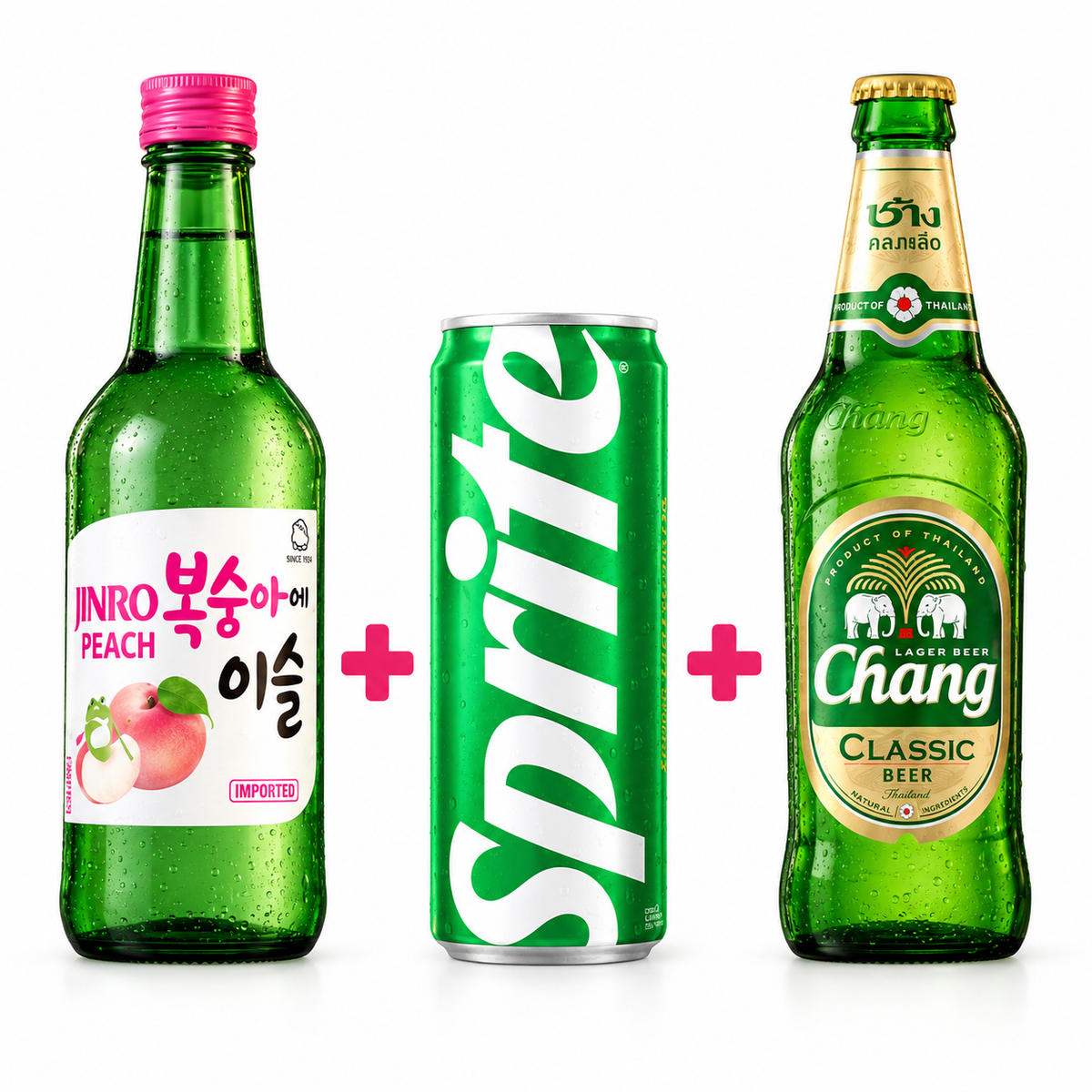 Bundle Sale – Chang, Soju & Sprite
