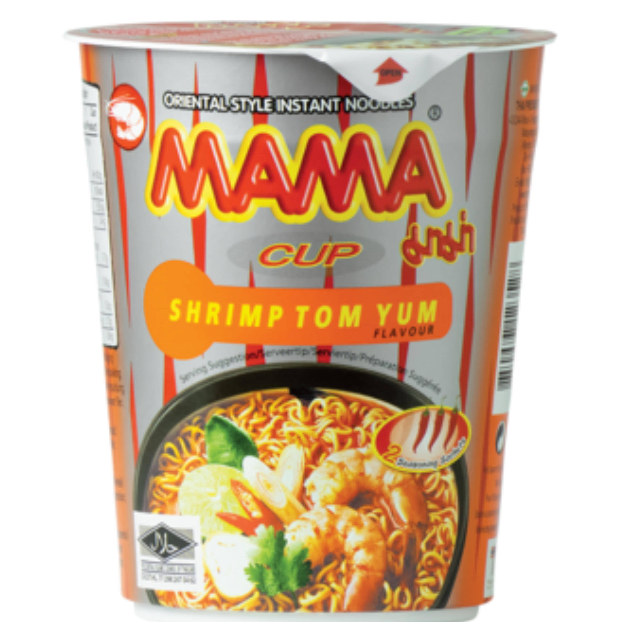 MAMA Instant Cup Nudeln Shrimps Tom Yum 70 g