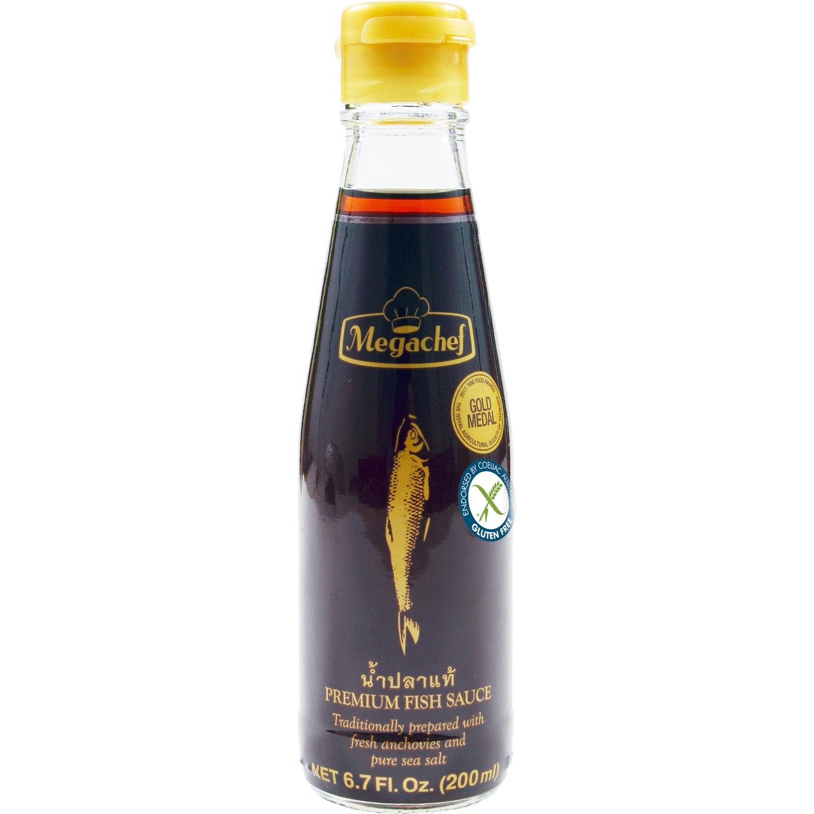 Megachef Fish Sauce Premium 200 or 700ml available – prapaipat