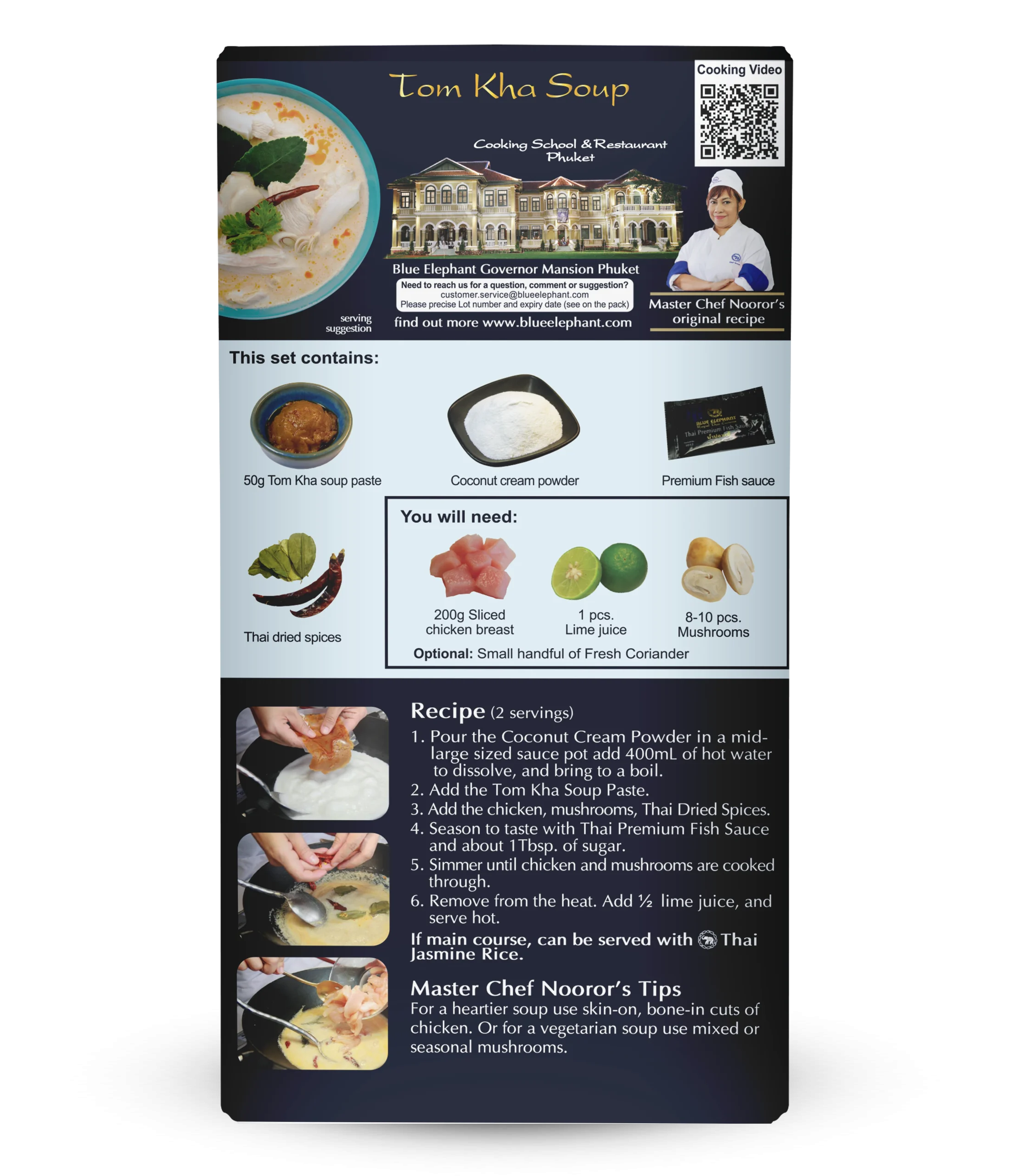 Blue Elephant Tom Kha Kochset 110 g