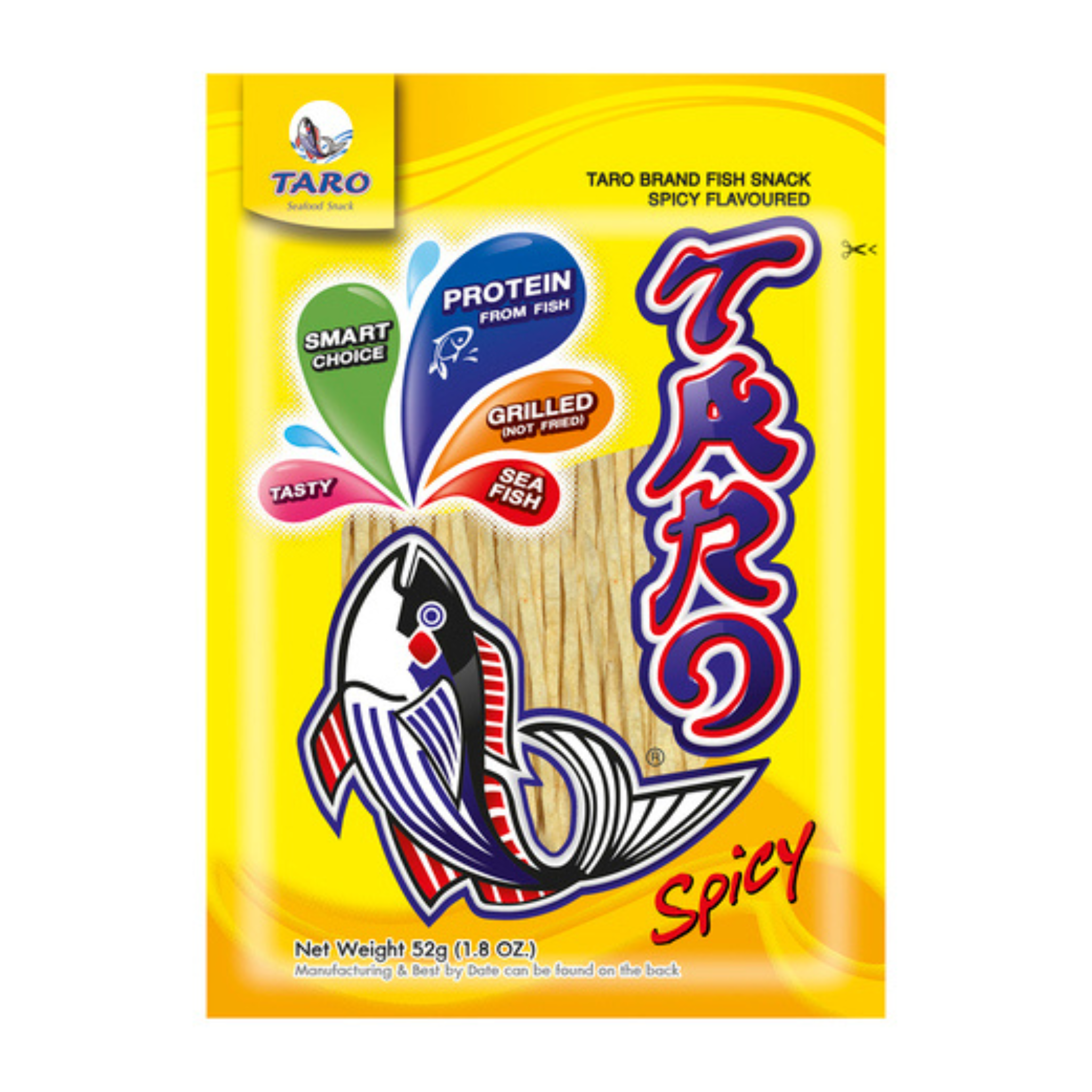 Fish Snack Taro 52 g ปลา เส้นทาโร่