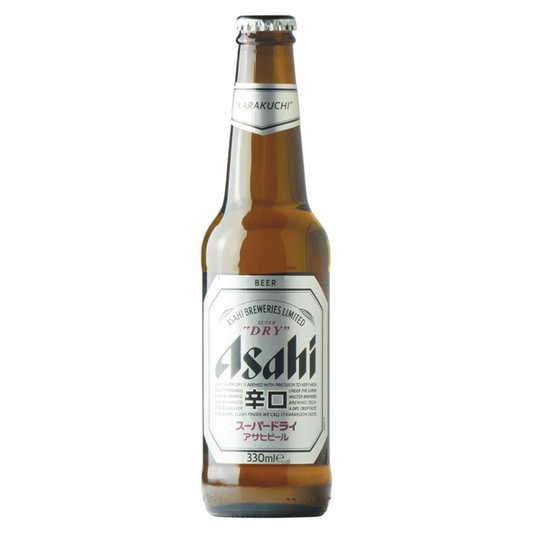 Asahi Bier, 5% vol, Flasche - (inkl. 0,25 € Einwegpfand)