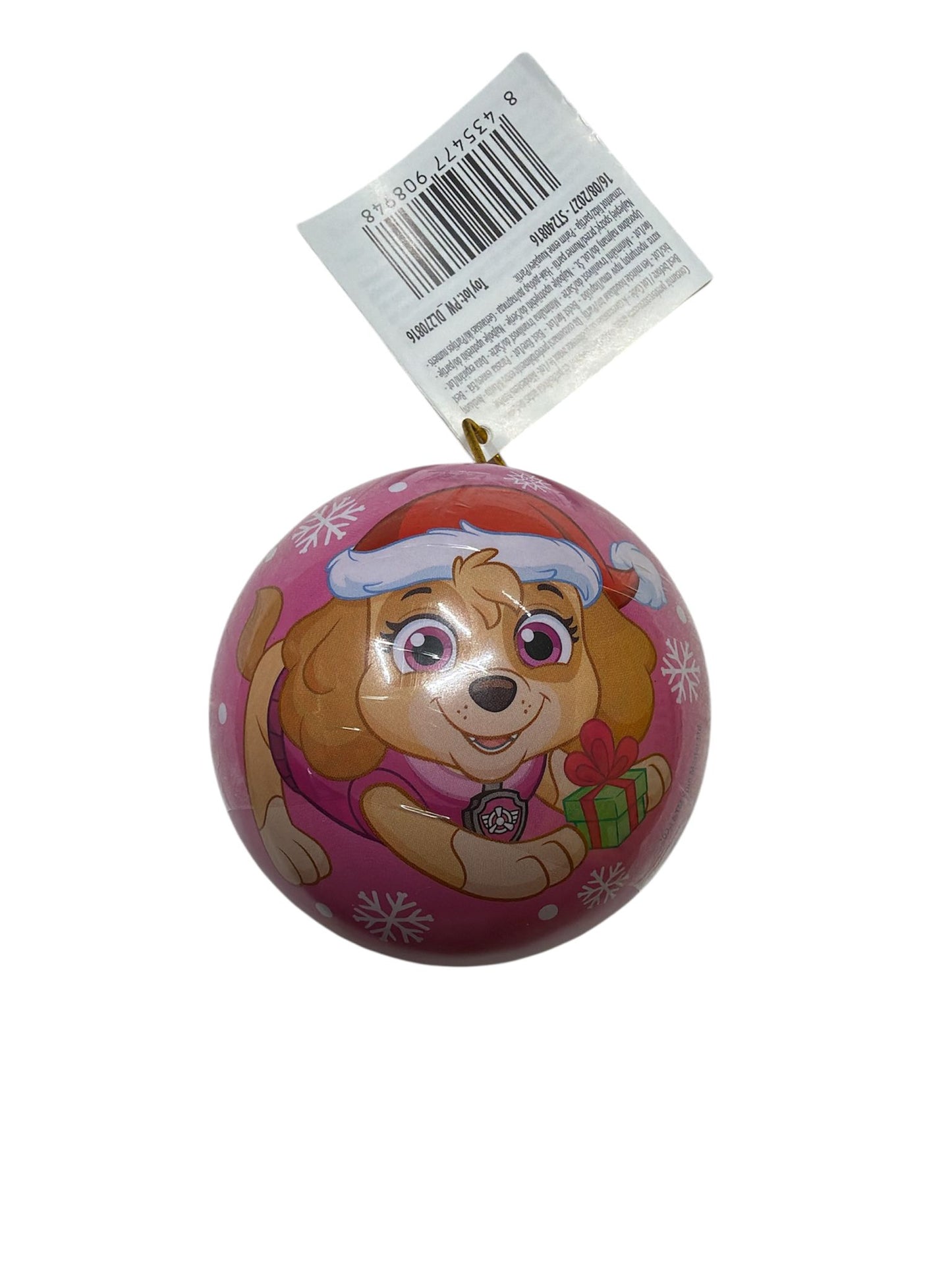 Paw Patrol - Metal Christmas Ball with Candy 5 g (Random Design)