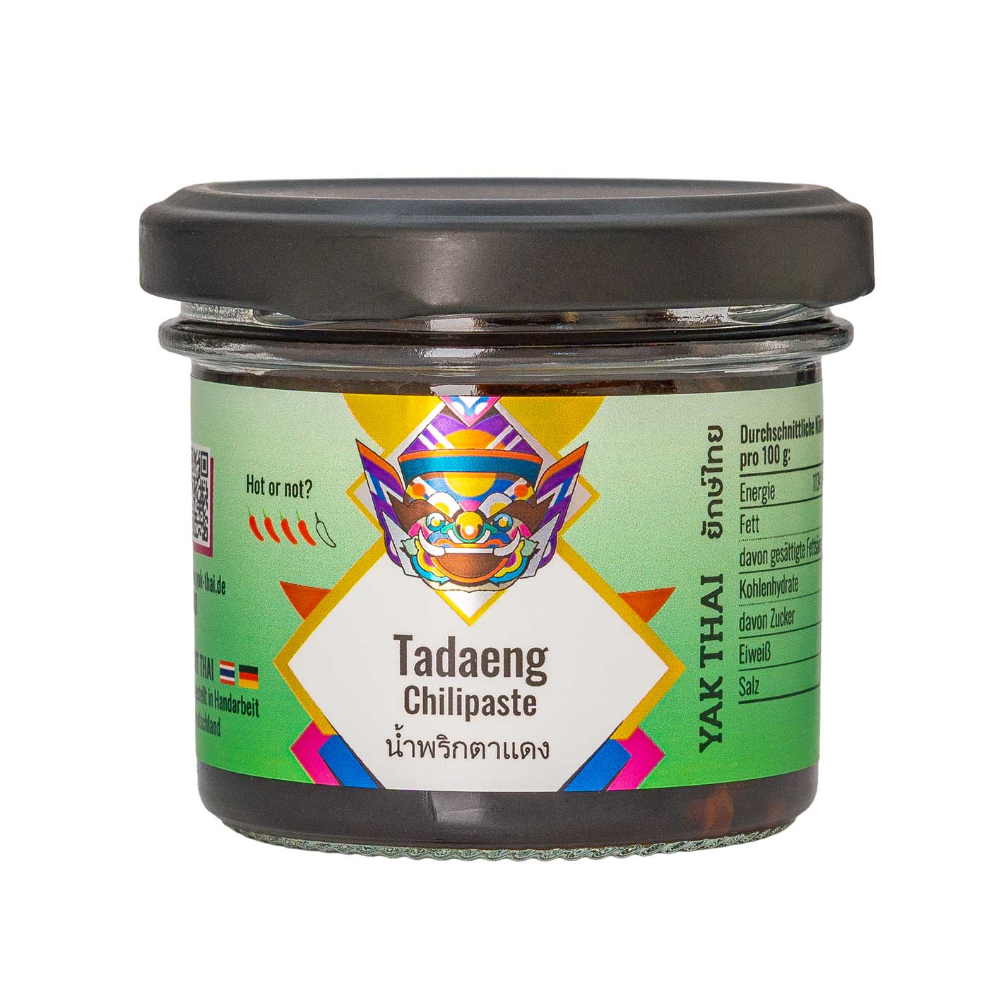 YAK THAI BRAND Thai Chili Paste with Fish Namprik Tadaeng with Mackerel 100 g